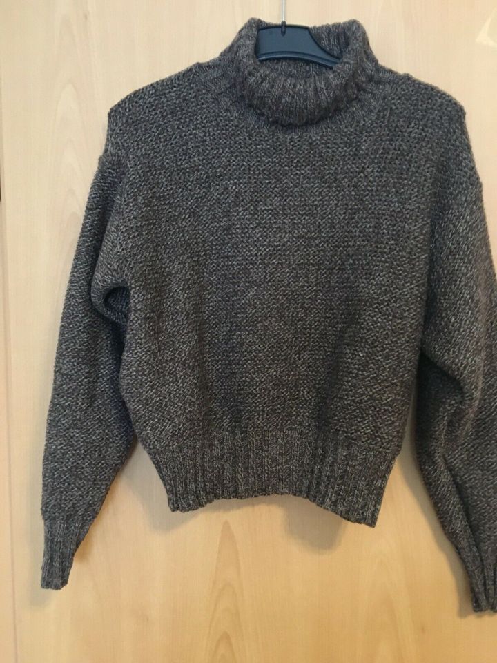 Rollkragen Pullover Braun Gr. L in kurzer Form in Aschaffenburg