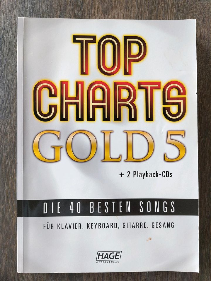 Top Charts Gold 5 (Notenbuch für Klavier und Keyboard) in Mannheim