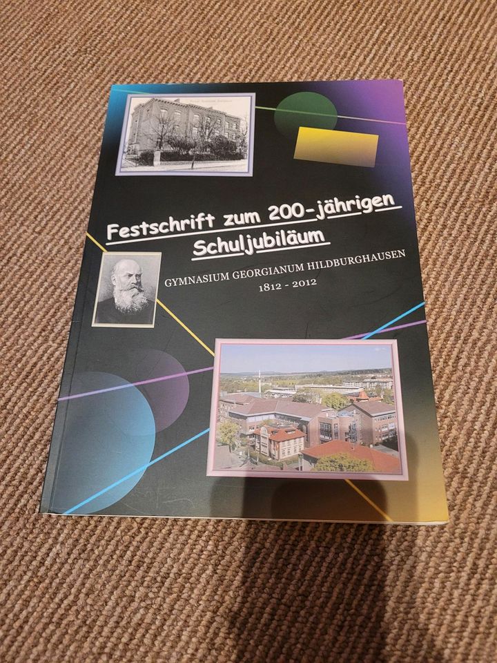 Festschrift Gymnasium hildburghausen 200 jähriges jubiläum in Hildburghausen