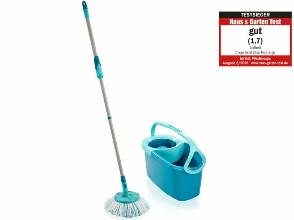 Sonderposten: Leifheit Wischmop-Set CLEAN TWIST Disc Mop Ergo in Unterschleißheim