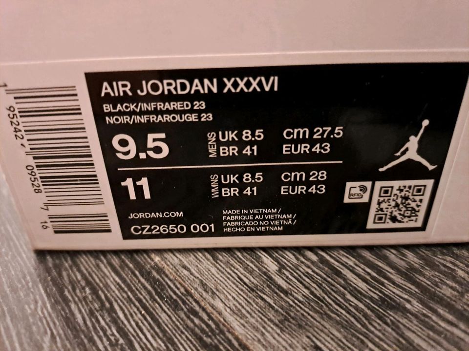 Air Jordan XXXVI neu Basketballschuhe in Gelsenkirchen