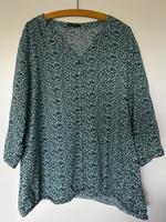 Bluse Damen Bluse Oversize Gr. 46 türkis Wiesbaden - Erbenheim Vorschau