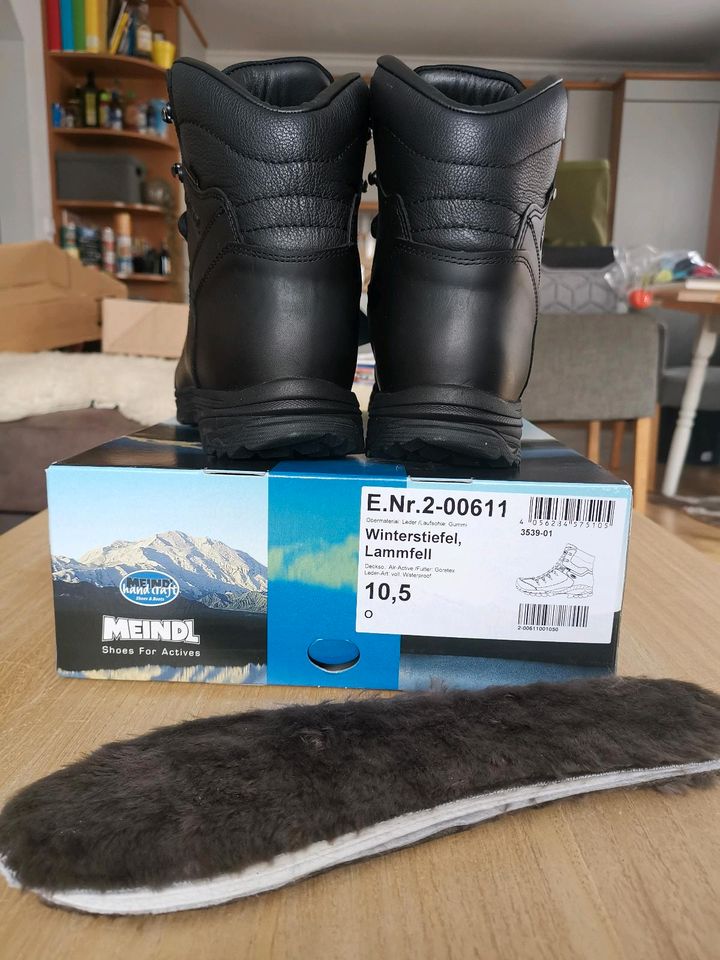 Winterstiefel Meindl Gr 45 Lammfellsohle originalverp Neupr 249€ in Kirchheim unter Teck