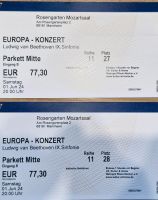 2 Tickets Europa-Konzert, 01.06.2024, Mannheim Rosengarten Baden-Württemberg - Rauenberg Vorschau