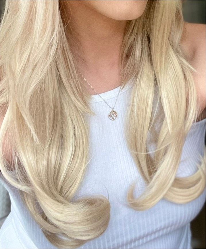 Weft Extensions Ashblond in Drebber