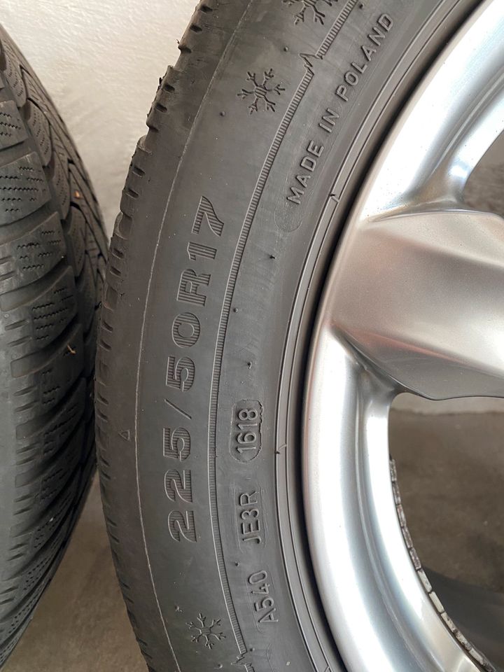 Audi TT Winterreifen mit Felgen 225/50 r17 Dunlop in Hagen