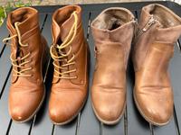 Schuhe Gr. 39 braun und schwarz Nordrhein-Westfalen - Sonsbeck Vorschau