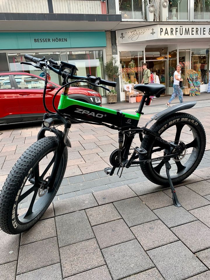 E Bike FAT Bike 1000 Watt - Zubehör geschenkt! in Goldbach