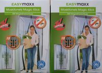 2x EasyMaxx Magic klick Moskitonetz für Türen neu Sachsen - Pirna Vorschau