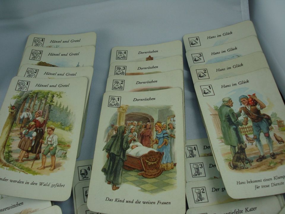 DEUTSCHE MÄRCHEN altes Bielefelder Spielkarten Spiel Nr. 1023 in Koblenz