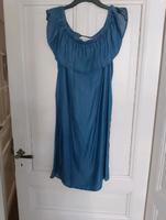 Kleid blau Gr. 40 Hessen - Königstein im Taunus Vorschau