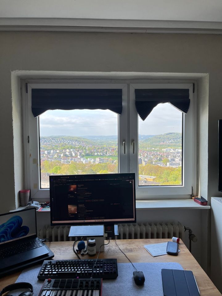 Gemütliches WG-Zimmer mit wunderschönem Ausblick auf Marburg in Marburg