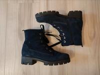 Stiefeletten leicht gefüttert blau Marine Veloursleder Gabor 7 40 Bayern - Amberg b. Buchloe Vorschau