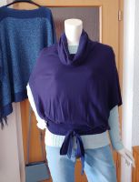 Poncho Pullover Wasserfall Fledermaus Gr. S / M * Made in Italy Brandenburg - Bernau Vorschau