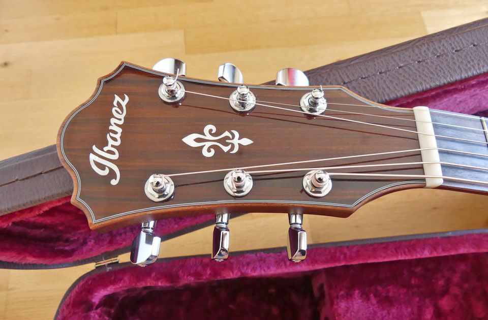 Ibanez AE 510 NT - Deluxe Western Gitarre mit edlem Originalcase in Sulzbach-Rosenberg