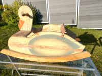 Kinder Schaukel Ente Vintage Holz alt Sachsen - Ohorn Vorschau