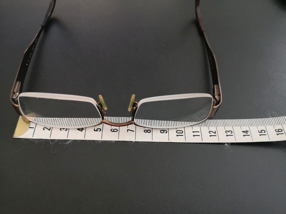 Brille Lesebrille +3.00 +3.50 Metallfassung flexibel in Schotten