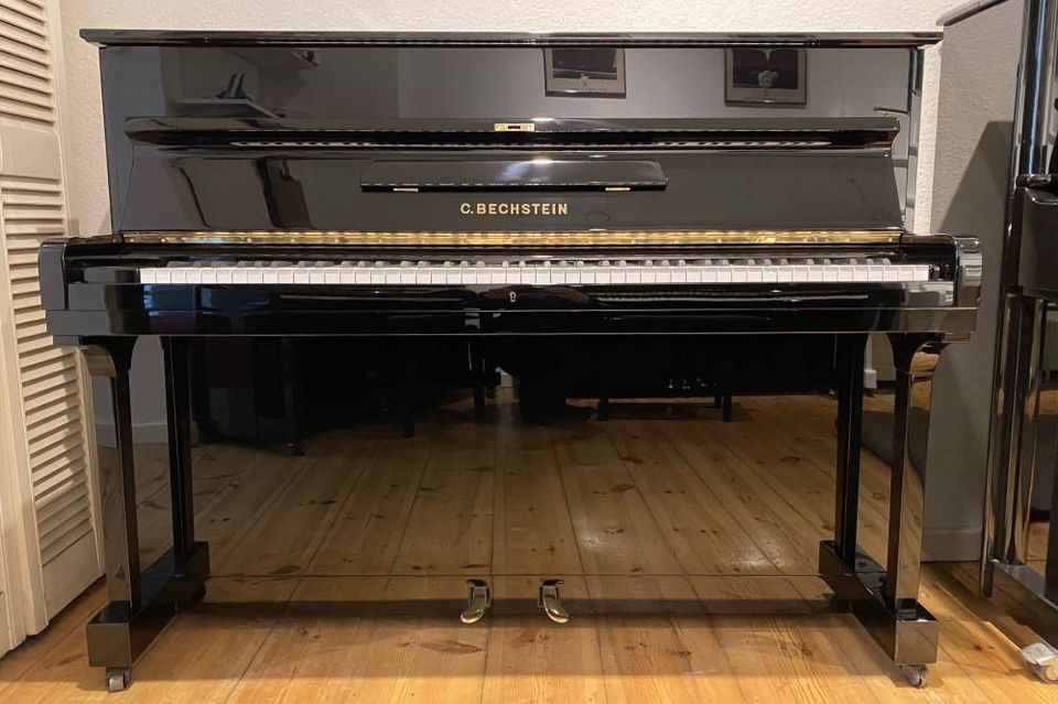 C. Bechstein Klavier, Mod.12, m. Silentsystem mögl. Top gepfl.⭐⭐⭐ in Berlin