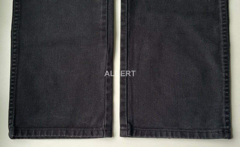 =WRANGLER=  Herren Jeans W36 L30 Schwarz  Denim in Neuss