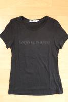 Damen Shirt schwarz mit Calvin Klein Jeans Schriftzug Gr. M Berlin - Friedenau Vorschau