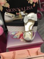 ❤️ MONNALISA Leder Sandalen NEU Gr. 31 NP 180€ Glitzer Nordrhein-Westfalen - Greven Vorschau