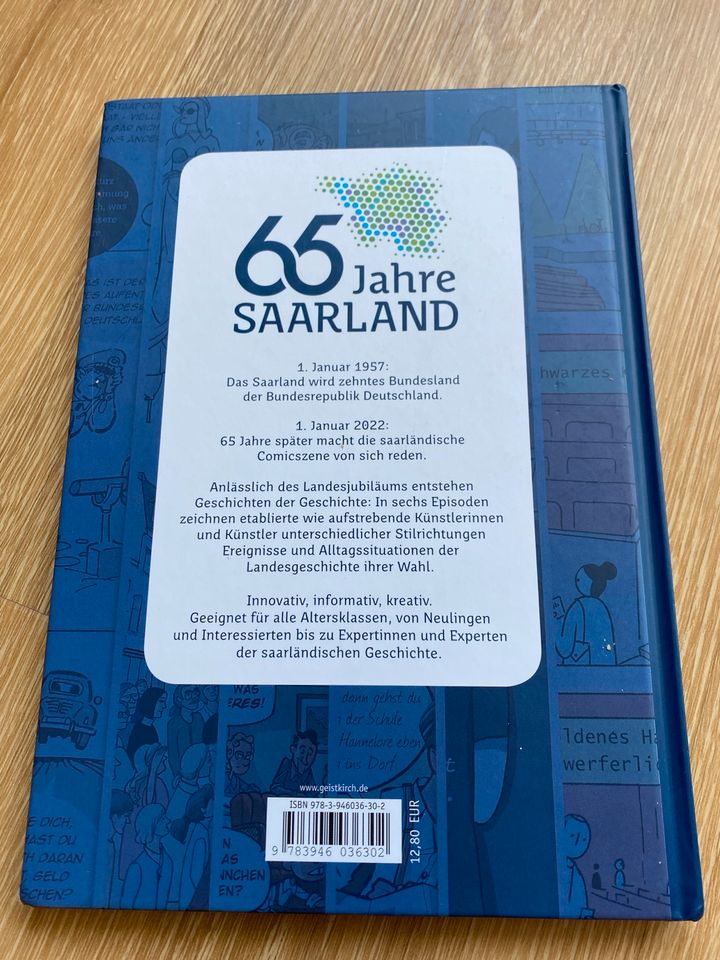 65 Jahre Saarland, Comics zum Jubiläum in Riegelsberg