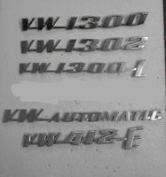 VW Käfer 1300 1302  412L  Emblem Logo Schriftzug Sachsen - Niederwiesa Vorschau