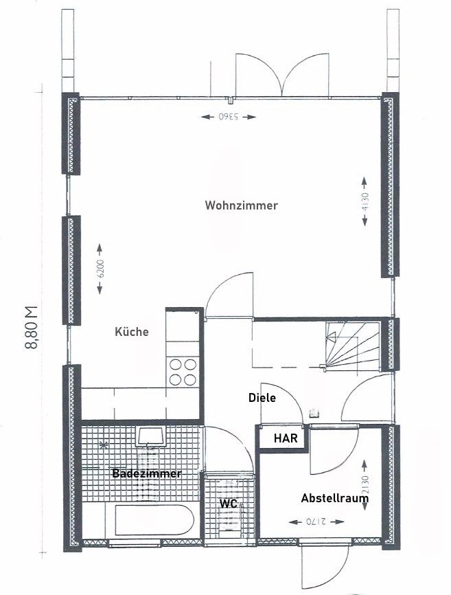 Provisionsfrei für Käufer: Schickes Ferienhaus direkt am See - Traumhafte Lage! in Dörpen