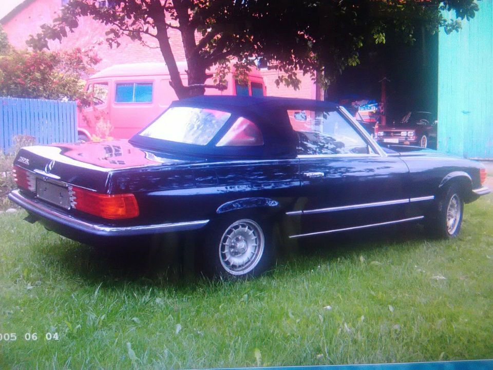 Mercedes Benz Cabriot 280 SL blau Oldtimer in Syke