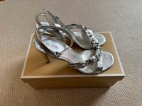 MICHAEL KORS Damen Sandalen/Schuhe Silber Gr. 38 TOP !! Baden-Württemberg - Karlsruhe Vorschau