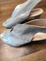 süße High Heels, silberfarben Nordrhein-Westfalen - Dorsten Vorschau