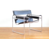 2 x Knoll Int. / Gavina Marcel Breuer Wassily Chair Leder schwarz Stuttgart - Stuttgart-West Vorschau