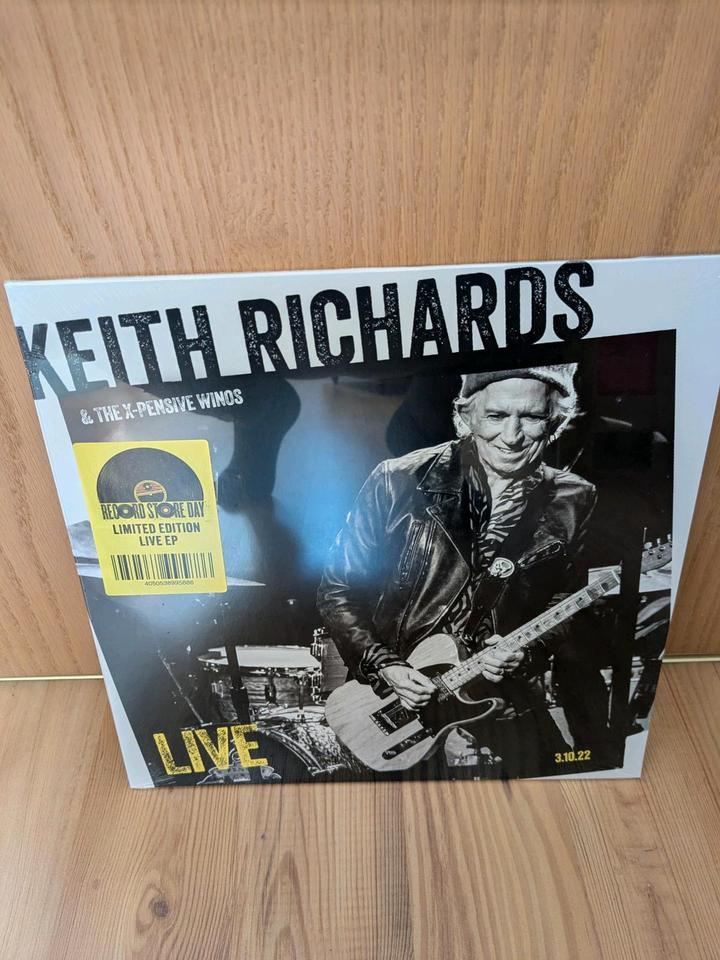 Keith Richards / Rolling Stones RSD 2025 Live EP in Bad Keith Richards / Rolling Stones RSD 2025 Live EP in Bad