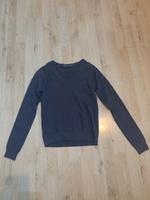 Duneklblauer Pullover mit V-Ausschnitt von Zara Gr 36-38 Bayern - Wegscheid Vorschau