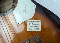 Framus Gitarre 5/1 Amateur um 1960 Hessen - Dreieich Vorschau