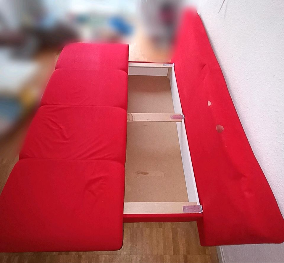 Porta Sofa klappbar zum Schlafsofa in Hürth