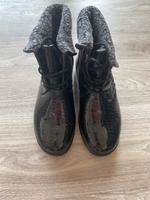 Schwarze Stiefel in Lederoptik – Gr. 41 – Ungetragen & neu Schleswig-Holstein - Flensburg Vorschau
