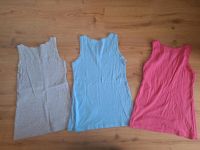 Tops Gr. 158 grau / blau / pink mit Spitzenrand Schleswig-Holstein - Trittau Vorschau