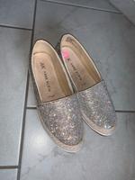Sandalen espandrillen glitzer strass steine anne klein gr. 38 Bayern - Asbach-Bäumenheim Vorschau
