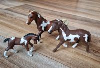 Schleich Pferde ☆ Familie ☆ Schecken ☆ Stute, Hengst, Fohlen Niedersachsen - Salzhemmendorf Vorschau