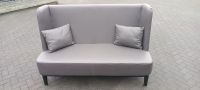 Highback Sofa mit hoher Rückenlehne grau 160cm Nordrhein-Westfalen - Hamm Vorschau