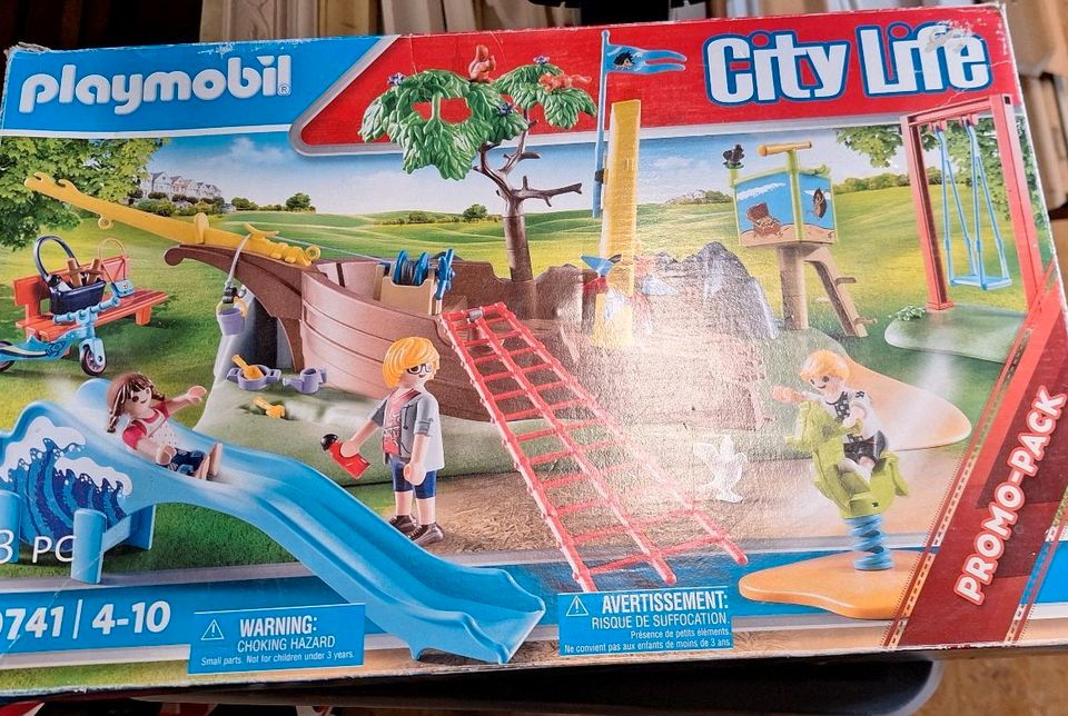 Playmobil City Life 70741 Abenteuerspielplatz mit Schiffswrack in Dömitz