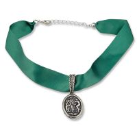 Modische Trachten Halskette+Satinband Collier Kette Statement Okt Nordrhein-Westfalen - Bergheim Vorschau