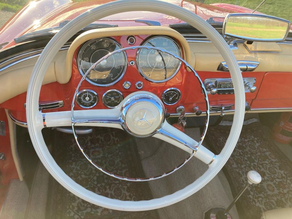 Mercedes 190 SL 3/1956, Mille Miglia tauglich in Apen