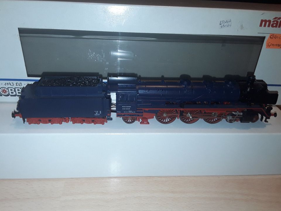 Märklin H0,3097 HOBBY Gleichspannung,Br 03-1043,DB,blau..... in Kreuzau