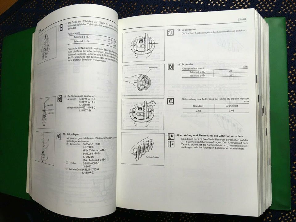 Reparaturanleitung Werkstatthandbuch Isuzu Trooper 1986 UBS Serie in Burgwald