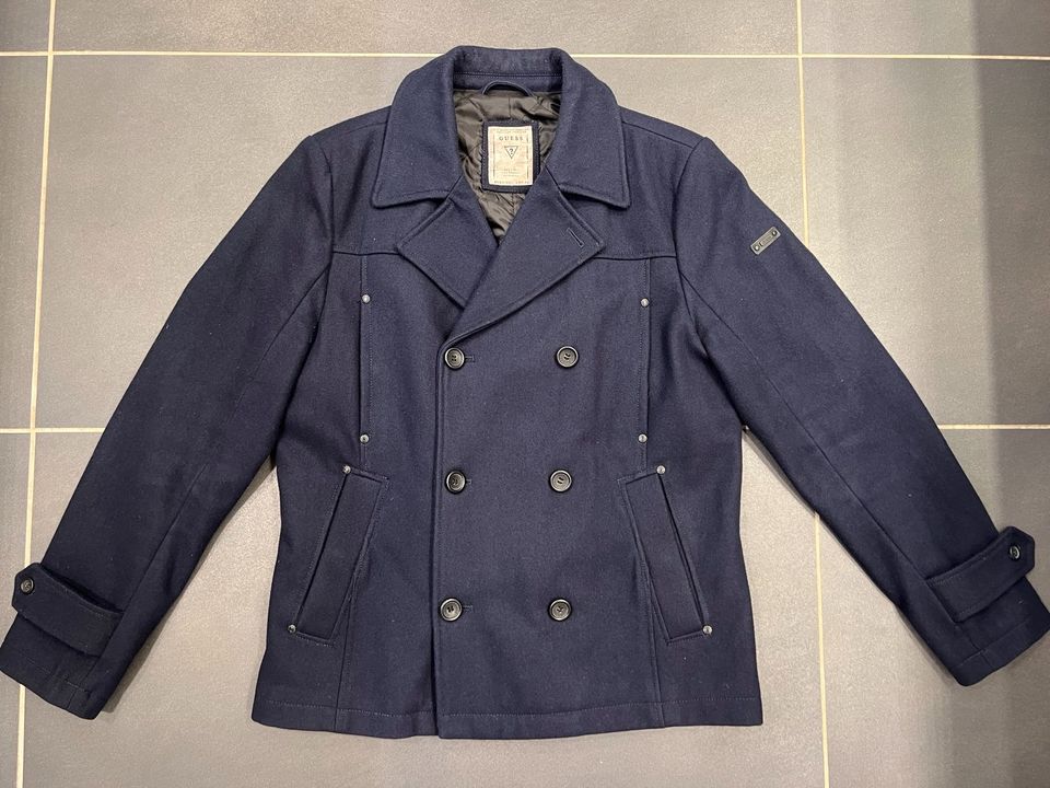 GUESS Herren Mantel Wolle blau Navy M in Baden-Württemberg - Walheim | eBay  Kleinanzeigen ist jetzt Kleinanzeigen