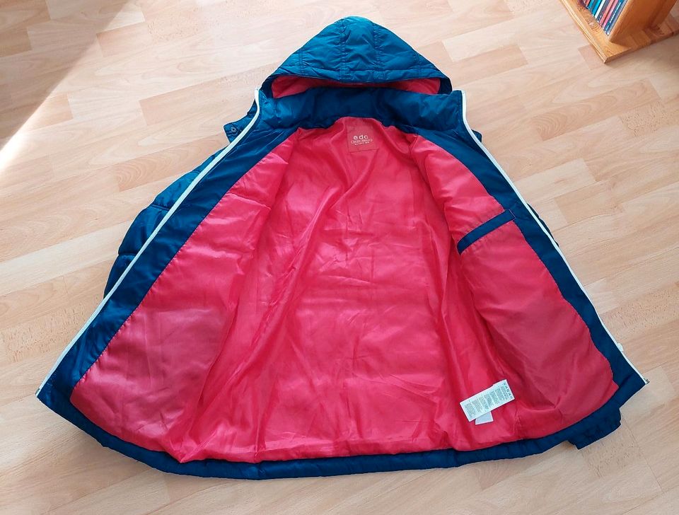 Winterjacke edc gr. S Anorak mit abknöpfbarer Mütze damen jacke in Wolfratshausen