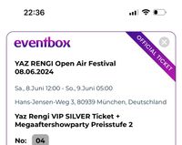 2 Yaz Rengi Festival VIP via QR Code zu verkaufen Baden-Württemberg - Kürnbach Vorschau