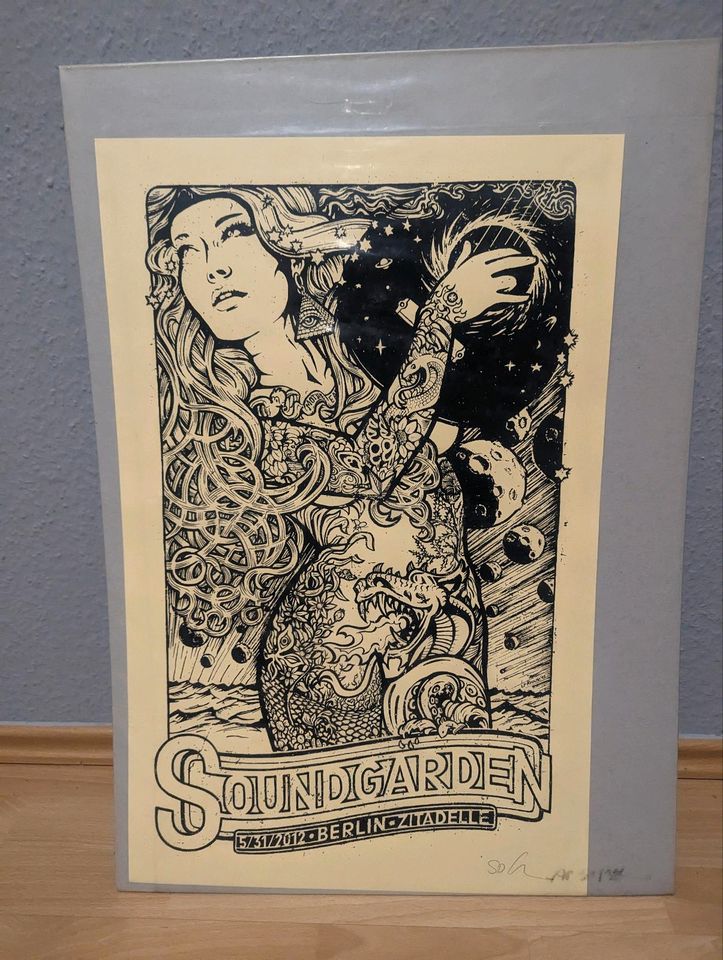 Soundgarden,Chris Cornell Poster Bandposter von Lars P Krause in Dresden